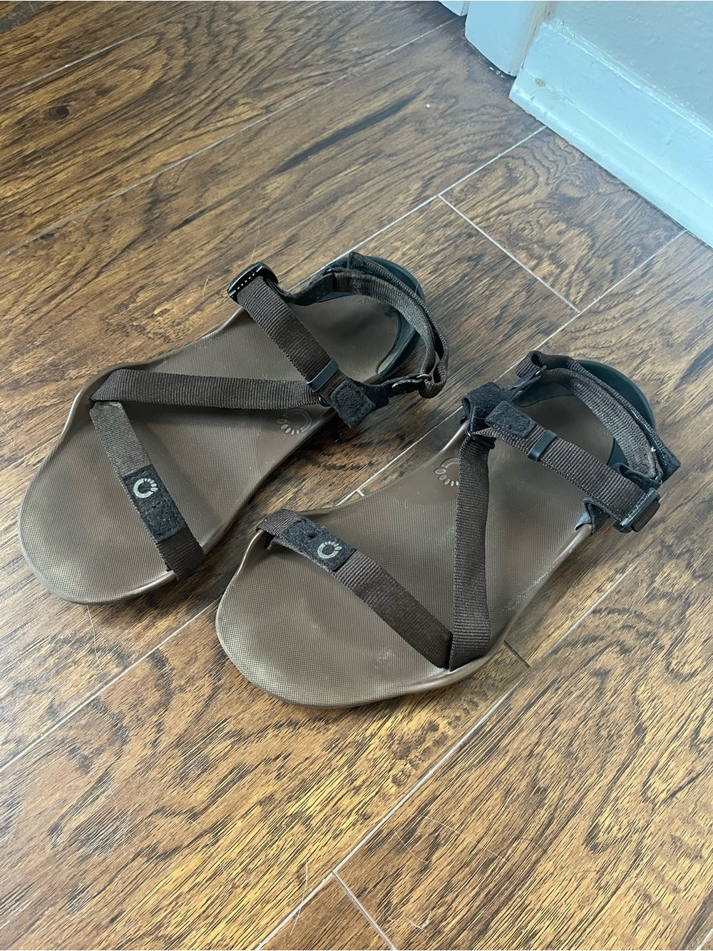 Women's Brown Strappy Outdoor Sandals